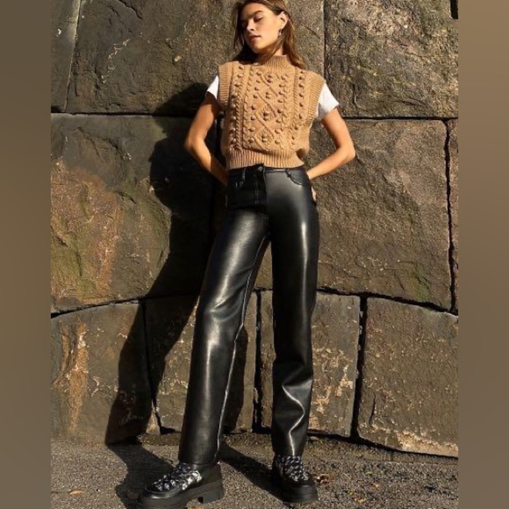 Ariztia Melina vegan leather pant